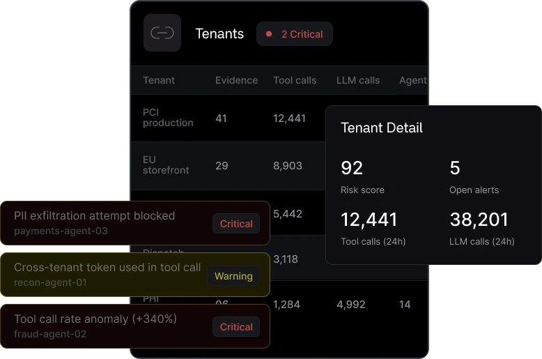 Track Tenant Context
